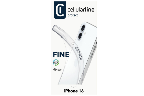 fine прозрачен калъф за iphone 16
