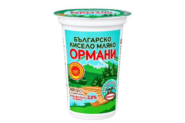 кисело мляко ормани 2% 400гр