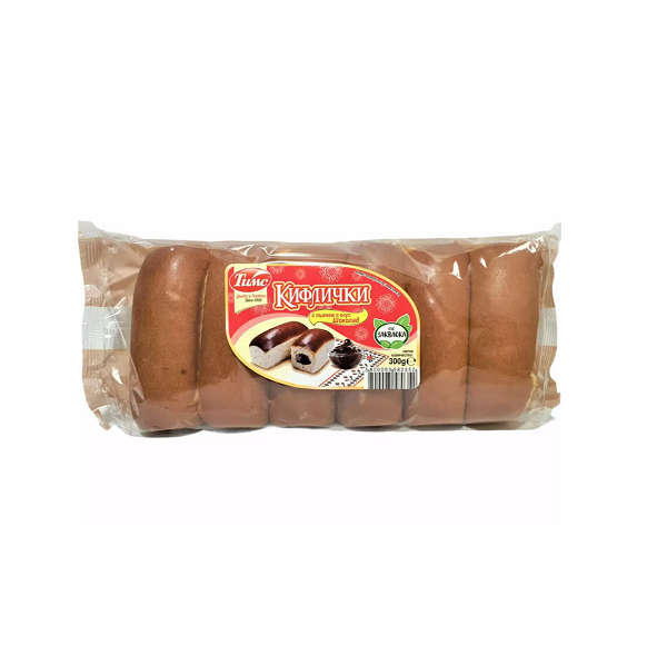 Кифлички Тимс с Шоколад - 250гр.