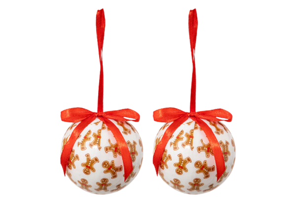 коледни топки бисквитки 2бр