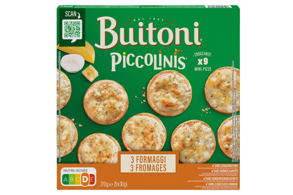 buitoni пица 3 сирена 9х30гр