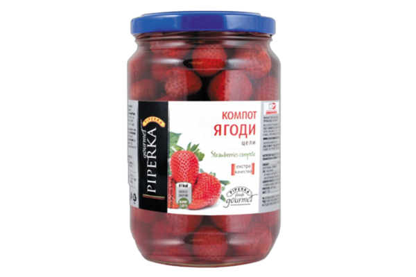 компот от ягоди пиперка 680гр.