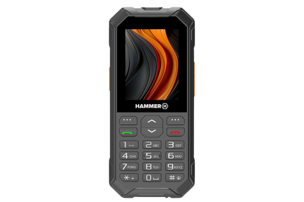 телефон hammer 6 lte черен
