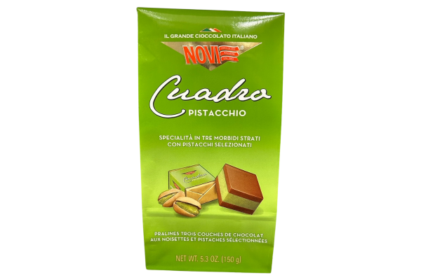 шоколадови бонбони novi cuadro шам фъстък 150 гр