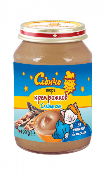 Пюре Слънчо Крем от Рожков - 190гр.