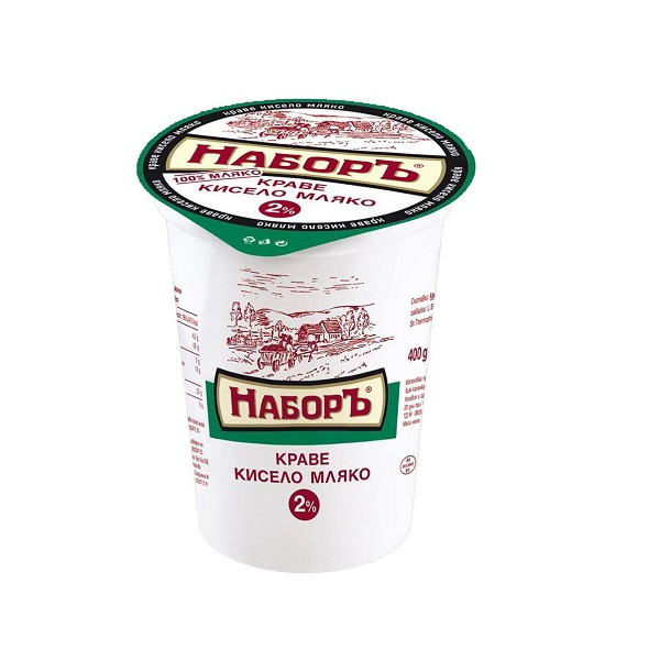 Кисело Мляко Наброъ 2% - 500гр.