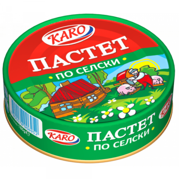 Пастет по Селски Каро - 180гр.