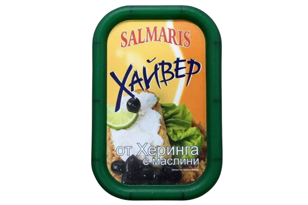 хайвер херинга саламарис с маслини 150гр