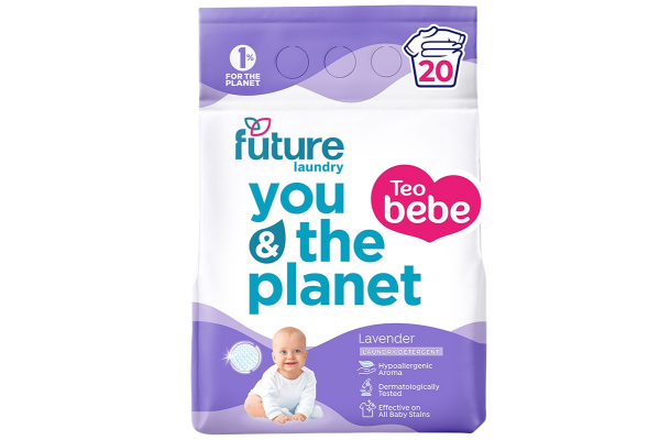 бебешки прах за пране лавандула future baby 1,5кг