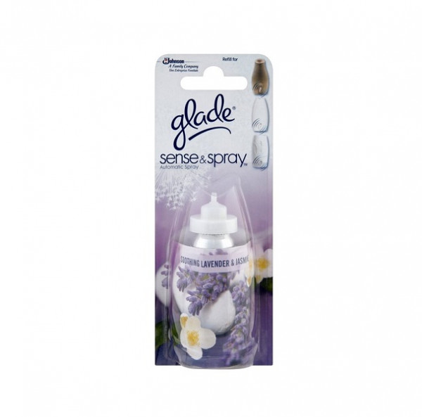 Пълнител За Ароматизатор С Аромат На лавандула и жасмин Glade Sence & Spray Soothing Lavender & Jasmine 18ml
