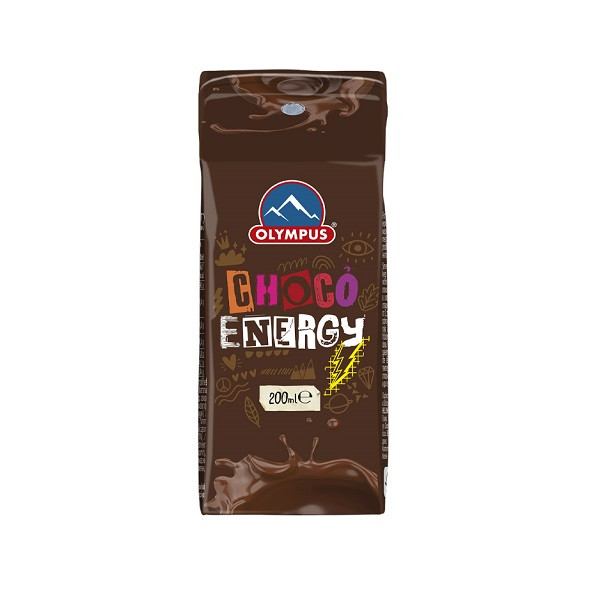 Прясно Плодово Мляко Олимпус Шоко Енерджи - 200мл.
