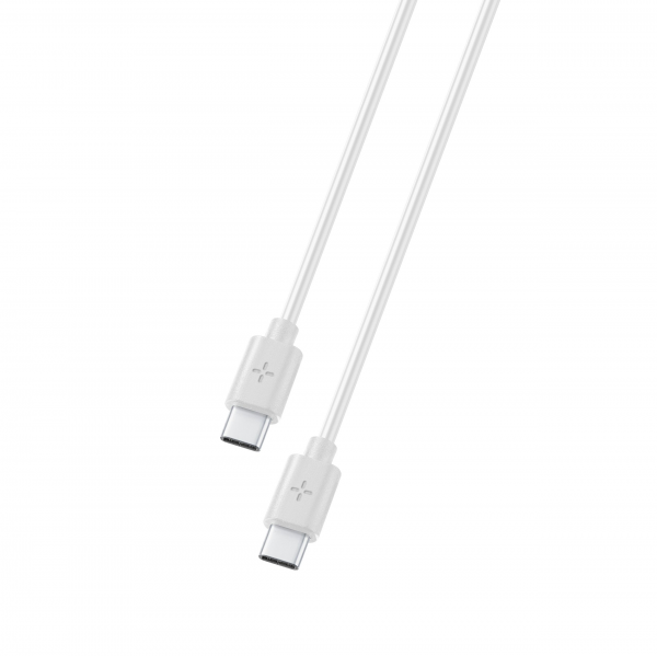 pl кабел данни usb-c към usb-c 1м бял