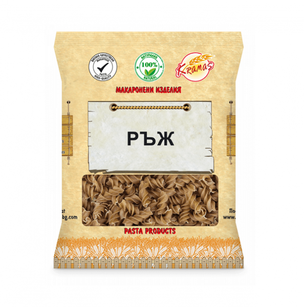 Макарони От Ръж Крама - 250гр.
