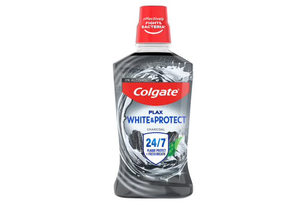 вода за уста colgate plax charocal 500мл