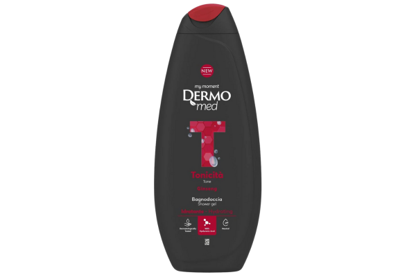 душ гел dermomed 750мл тоничита - женшен