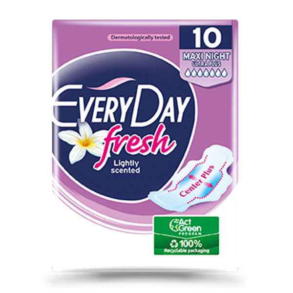 Дамски Превръзки Everyday Fresh Макси - 10 бр.
