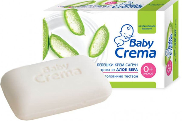 сапун baby crema 75гр лайка и алое