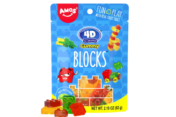 amos 4d желирани бонбони блок 65гр