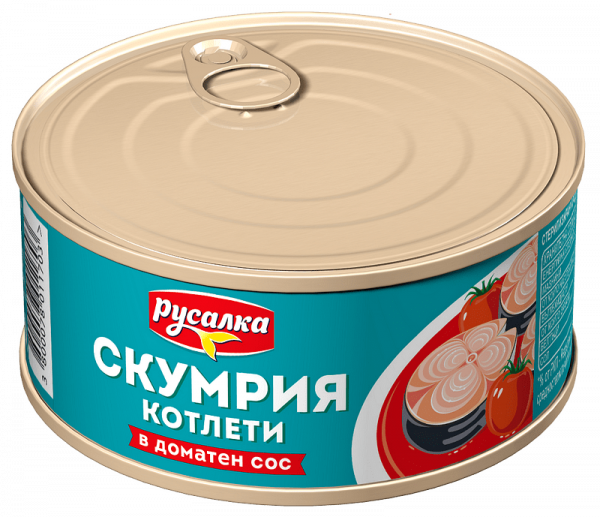 консерва русалка котлети в доматен сос