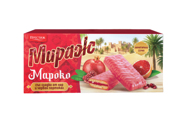 бисквити мираж мароко 156гр