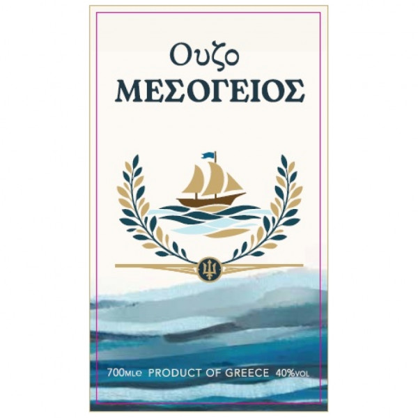 Узо Mesogeios - 700мл