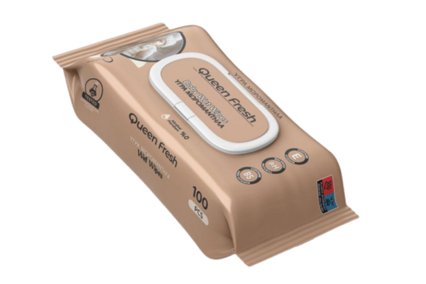 мокри кърпи baby kiss queen gold collection 100бр/пак