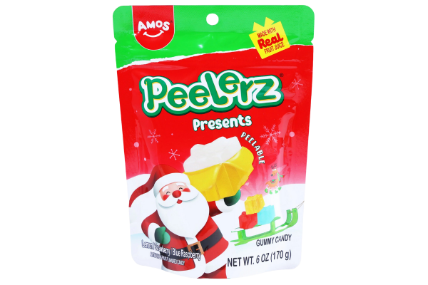 amos 4d желирани бонбони коледни ябълка 65гр