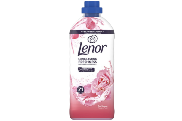 lenor омекотител rose bouquet 71пр 1491мл