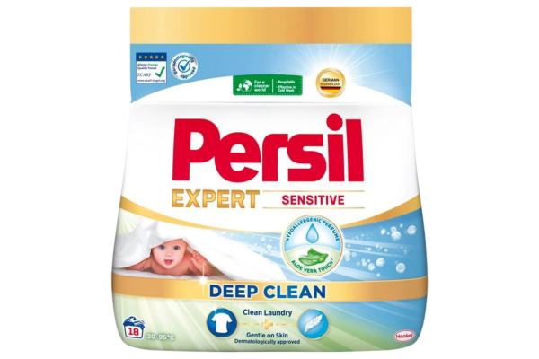 persil xs 18пр прах сензитив 0.99кг