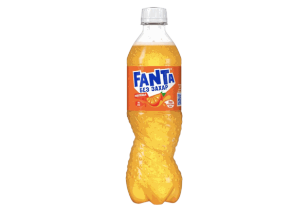 фанта портокал зиро 500мл