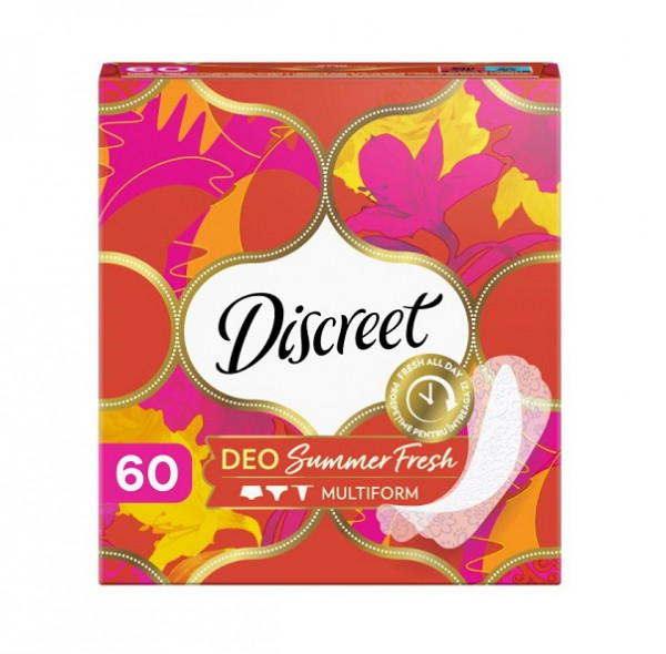 Дамски Превръзки Discreet Deo - 60 бр.