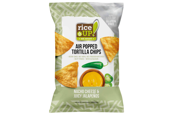 царевична тортила riseup начо и халапеньо 60гр