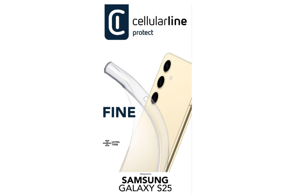 fine прозрачен калъф за samsung galaxy s25