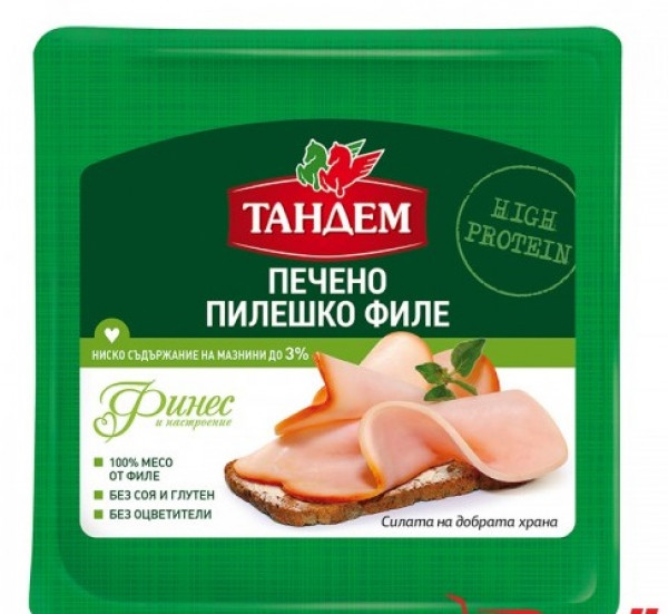 Печено Пилешко Филе Тандем - 140гр.