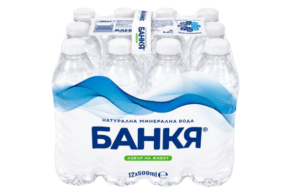 мин. вода банкя мултипак 500мл 10+2бр