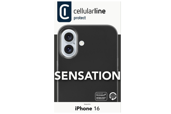 sensation калъф за iphone 16 черен