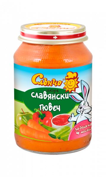 Пюре Слънчо Славянски Гювеч - 190гр.