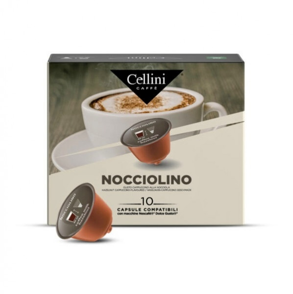 кафе капсули Cellini Dolce gusto лешник - 10 бр.