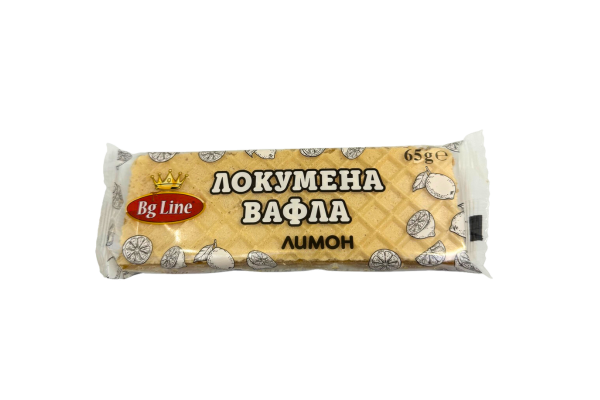 локумена вафла ретро хели лимон 65гр