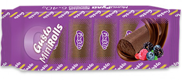 мини рула gusto горски плод 6х40гр