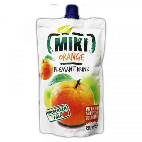 Плодова Напитка Мики Портокал - 200мл.