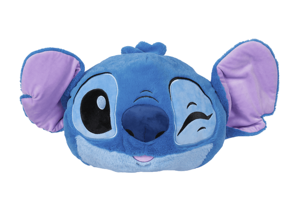 noxxiez възглавничка 3в1, дизайн stich син