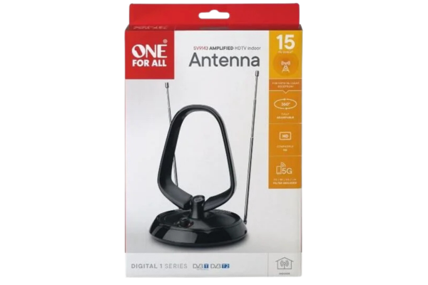 цифрова антена dvb-t 42db 15km sv9143