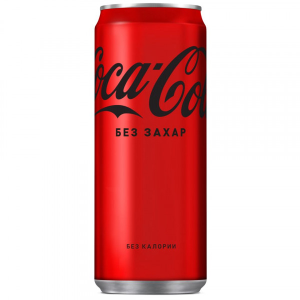Безалкохолно Кока Кола Зеро - 330мл.