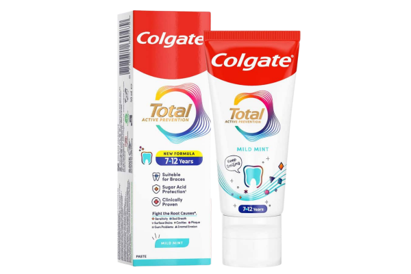 паста за зъби colgate total за деца 7-12г. 50мл