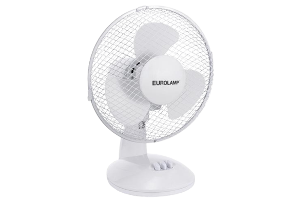 eurolamp вентилатор за маса бял ,ф27 25w