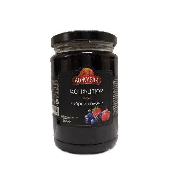 Конфитюр Горски Плод Божурка - 360 гр.
