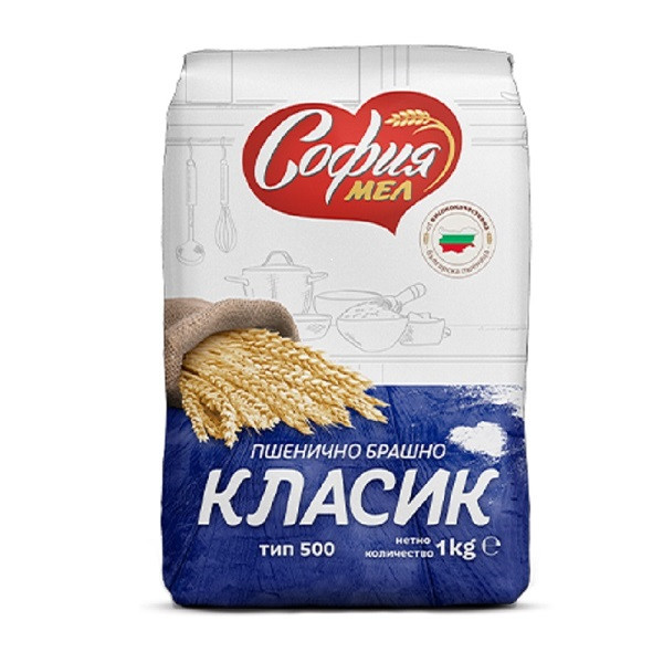 Брашно София Мел Пшенично Класик - 1 кг.