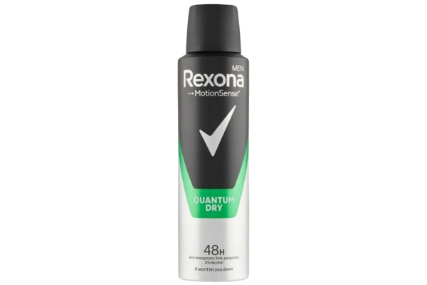 rexona men спрей quantum 150мл