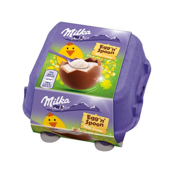 великденски яйца с млечен крем 136гр